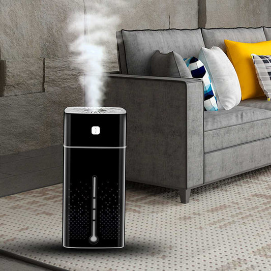 Air Purifier Humidifier producing ultrasonic mist