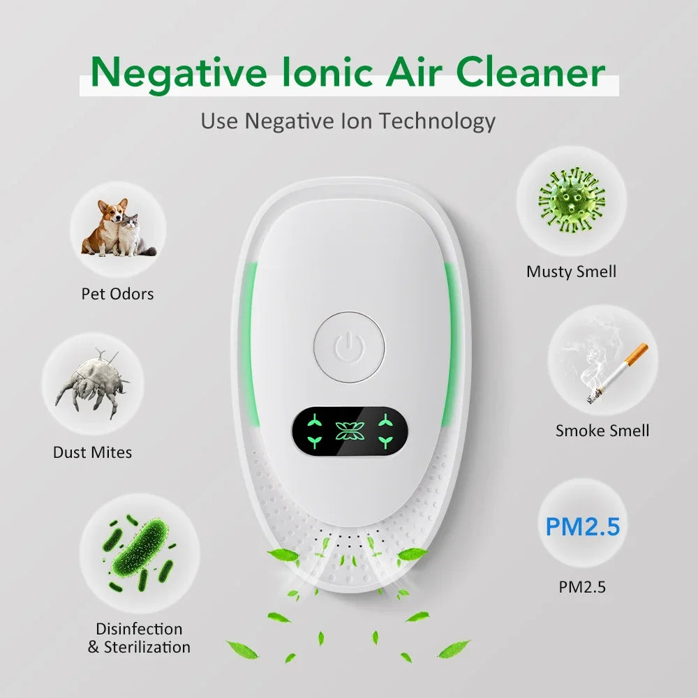 purificatrocksolutions™ Mini Purificatore d'aria