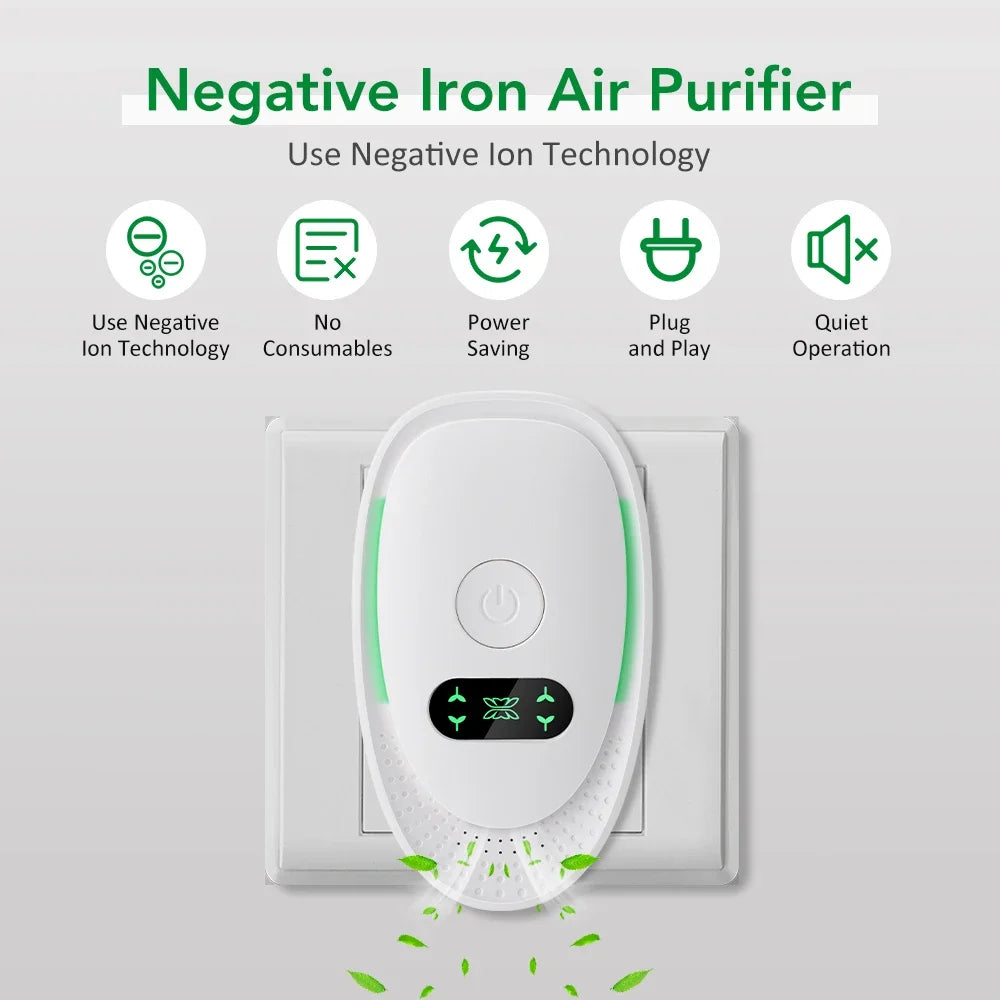 purificatrocksolutions™ Mini Purificatore d'aria